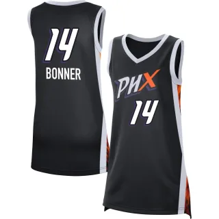 Women's Phoenix Mercury DeWanna Bonner Rebel Edition Victory Black 2021 Jersey